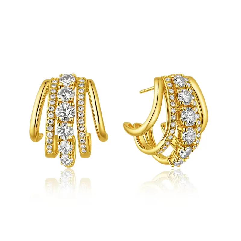 Triple Hoop Earrings